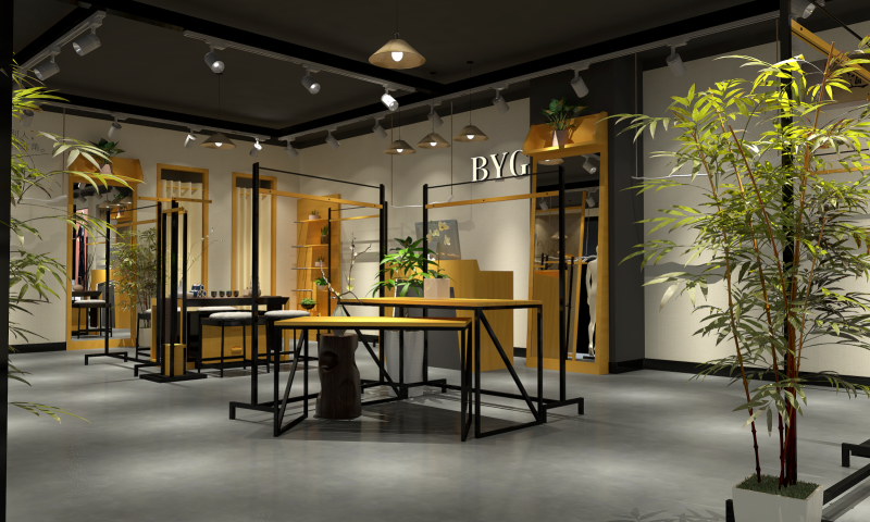 商場(chǎng)店效果圖展示